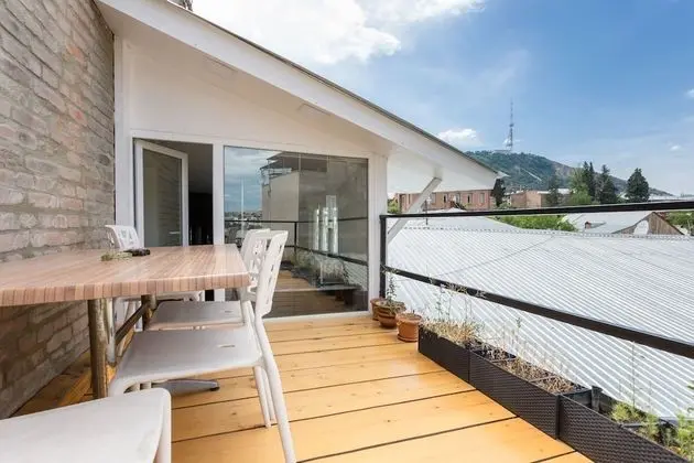 Design Stüdyo Süit, 1 En Büyük (King) Boy Yatak ve Çekyat, Balkon, Şehir Manzaralı
