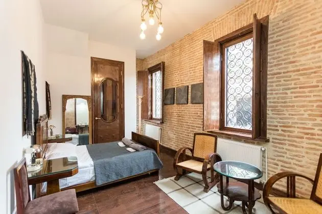 Family Dört Kişilik Oda, 2 Yatak Odası, Bahçe Manzaralı, Bahçeli