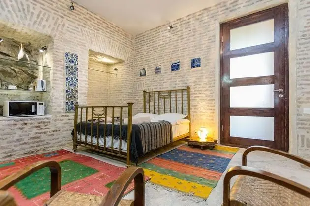 Luxury Tek Kişilik Oda, 1 Çift Kişilik Yatak, Veranda, Avlu Manzaralı