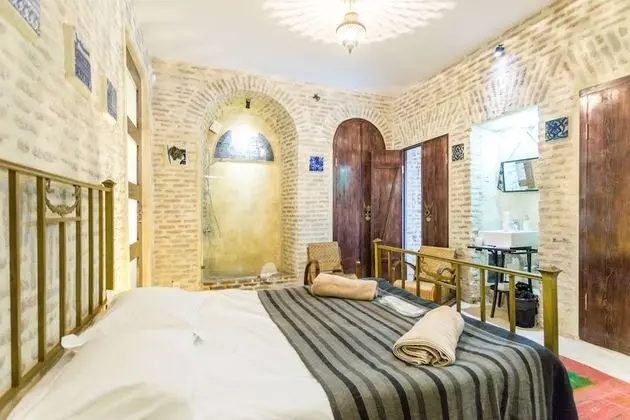 Luxury Tek Kişilik Oda, 1 Çift Kişilik Yatak, Veranda, Avlu Manzaralı