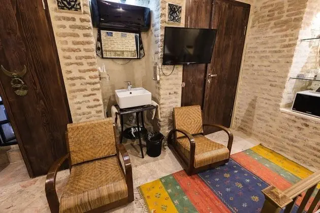 Luxury Tek Kişilik Oda, 1 Çift Kişilik Yatak, Veranda, Avlu Manzaralı