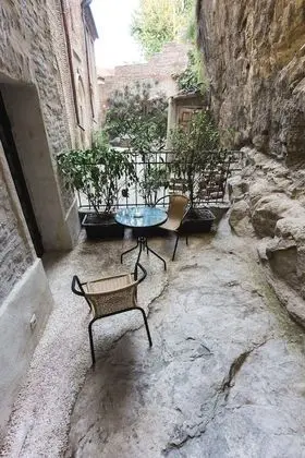Luxury Tek Kişilik Oda, 1 Çift Kişilik Yatak, Veranda, Avlu Manzaralı