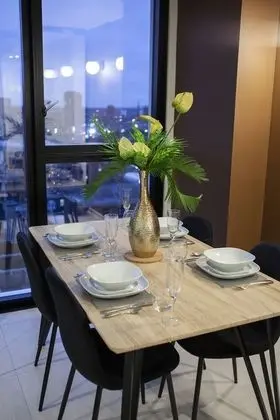 Executive Apart Daire, Banyolu/Duşlu, Şehir Manzaralı (Castlefield)