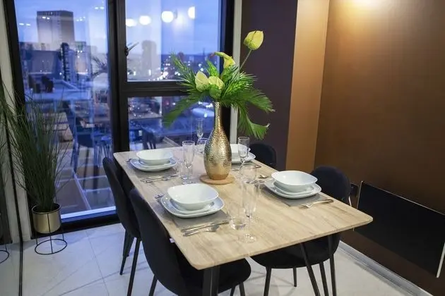 Executive Apart Daire, Banyolu/Duşlu, Şehir Manzaralı (Castlefield)