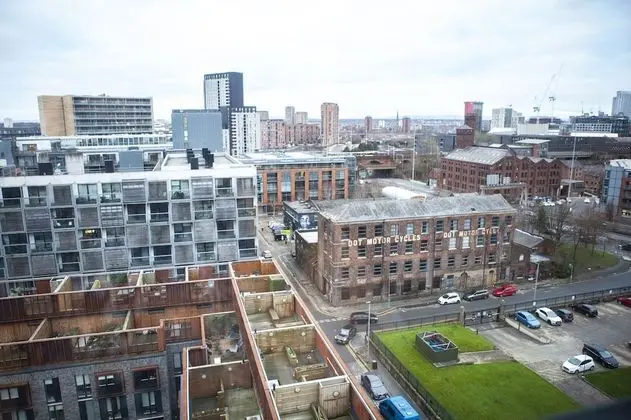 Executive Apart Daire, Banyolu/Duşlu, Şehir Manzaralı (Castlefield)