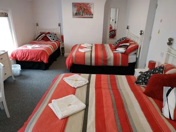 Family Stüdyo Süit (2 Double Beds and 1 Single Bed)