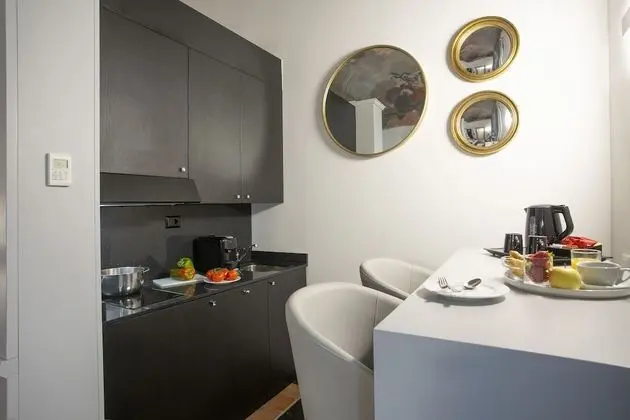 Deluxe Tek Büyük Yataklı Oda, Mutfak (Palazzo Delle Poste)