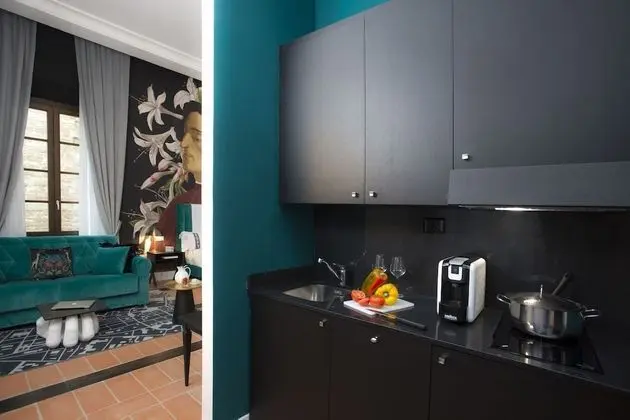 Superior Tek Büyük Yataklı Oda, Mutfak (Palazzo Delle Poste)