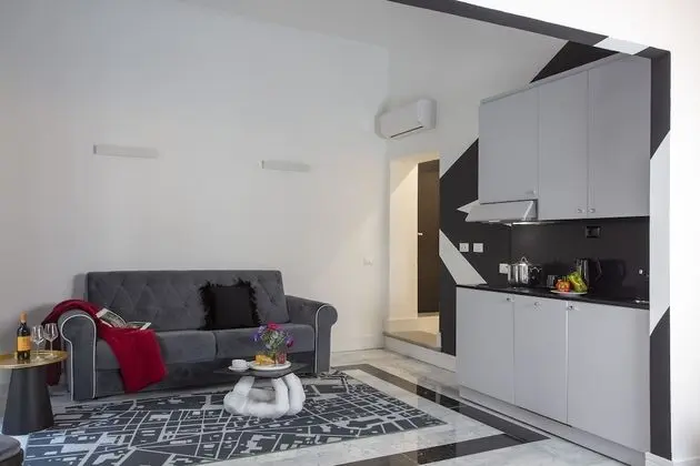 Superior Tek Büyük Yataklı Oda, Mutfak (Palazzo Delle Poste)