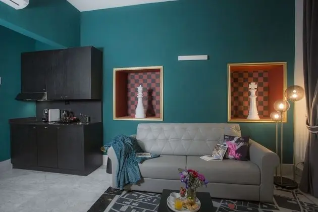 Superior Tek Büyük Yataklı Oda, Mutfak (Palazzo Delle Poste)