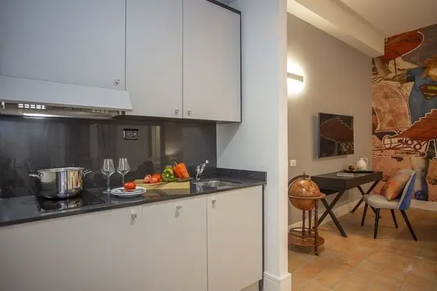 Superior Tek Büyük Yataklı Oda, Mutfak (Palazzo Delle Poste)