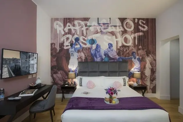 Tek Büyük Yataklı Oda (Palazzo D'Anghiari)