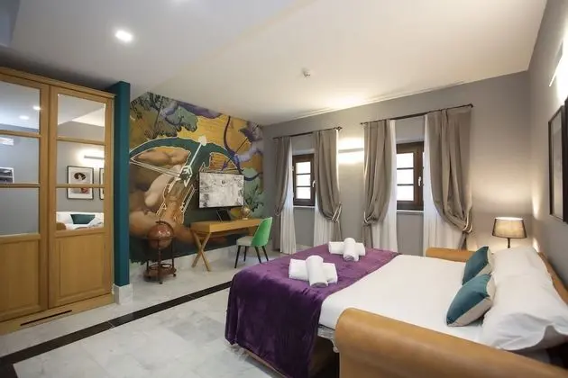 Tek Büyük Yataklı Oda (Palazzo D'Anghiari)