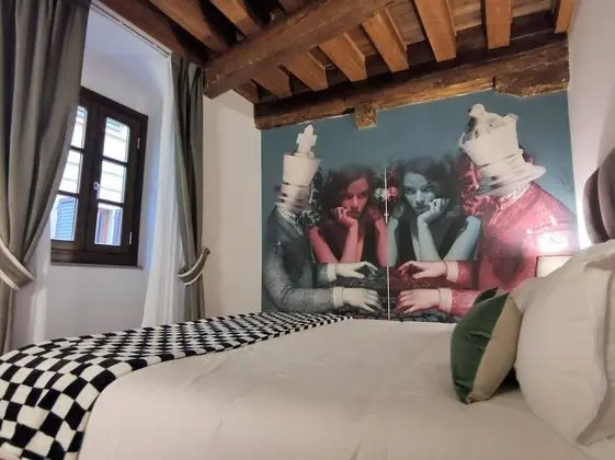 Tek Büyük Yataklı Oda (Palazzo D'Anghiari)