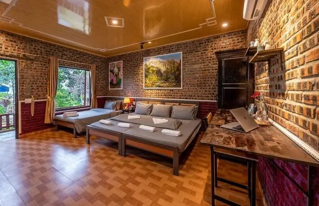 Deluxe Bungalov, Birden Çok Yatak, Sigara İçilebilir, Bahçeli