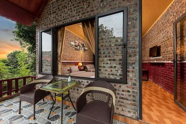 Superior Bungalov, 2 Büyük (Queen) Boy Yatak, Sigara İçilebilir, Bahçeli