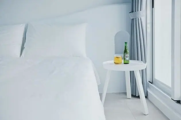 Deluxe Tek Büyük Yataklı Oda, Balkon, Okyanus Manzaralı
