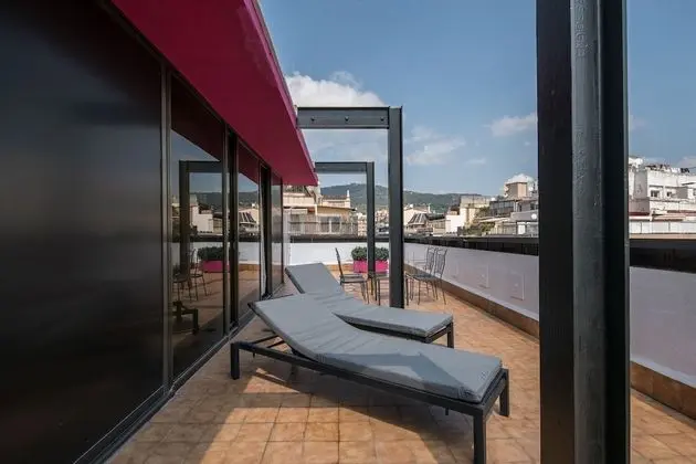 Superior Tek Büyük Yataklı Oda, Teras