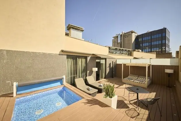 Deluxe Tek Büyük Yataklı Oda, Kişiye Özel Havuzlu (Terrace)