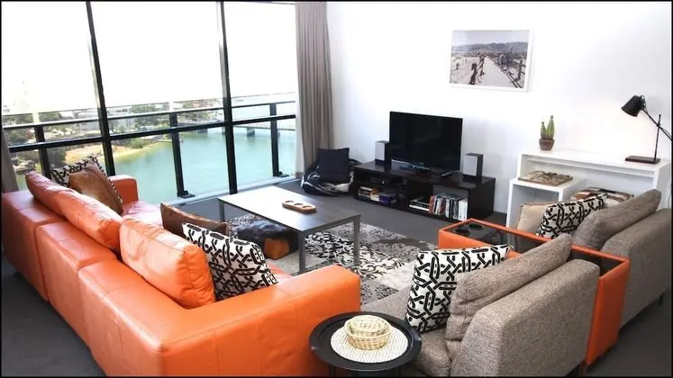 Deluxe Apart Daire, Birden Çok Yatak, Jakuzi, Nehir Manzaralı