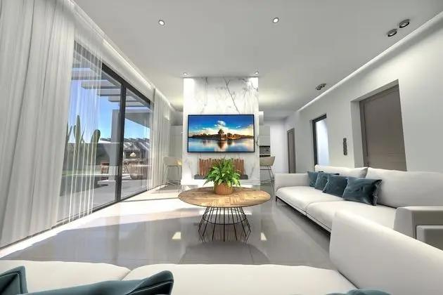 Family Villa, 2 Çift Kişilik Yatak, 2 Banyolu, Bahçeli (Cavo Mare Mirazur Luxury Retreat)