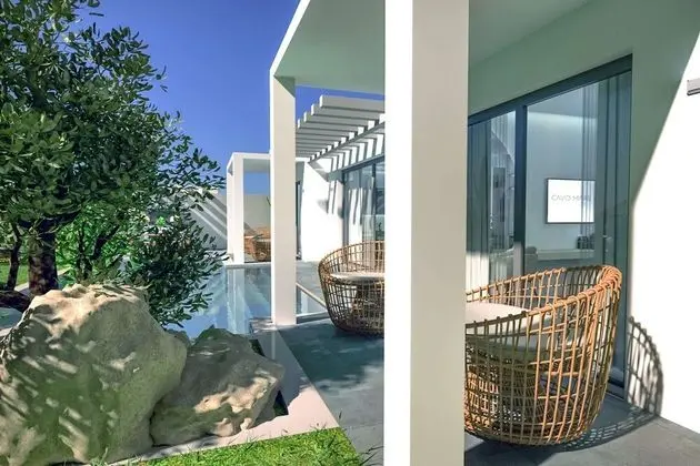 Family Villa, 2 Çift Kişilik Yatak, 2 Banyolu, Bahçeli (Cavo Mare Mirazur Luxury Retreat)