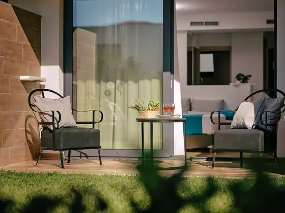 Deluxe Tek Büyük Yataklı Oda, Havuz Manzaralı
