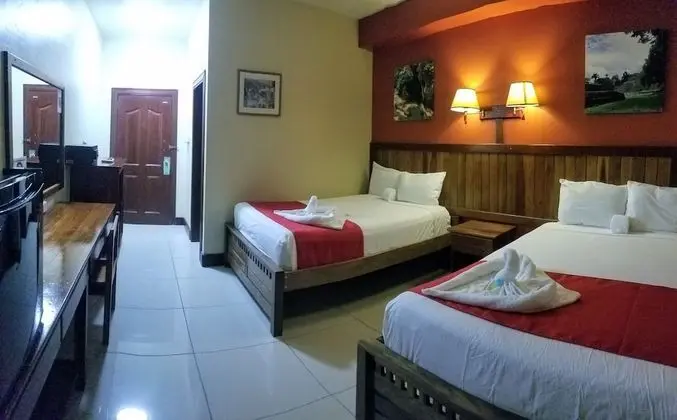 Deluxe Tek Büyük Yataklı Oda, 2 Çift Kişilik Yatak