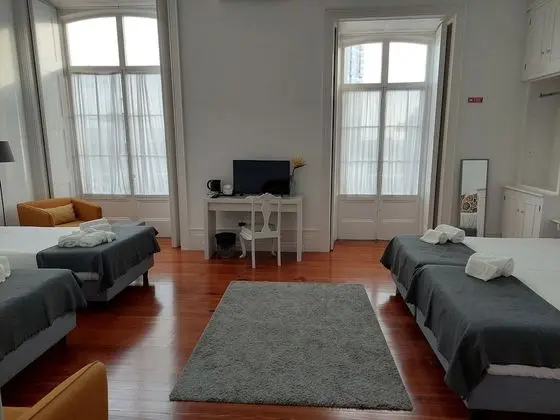 Family Quadruple Room, Private Bathroom Outside of Room