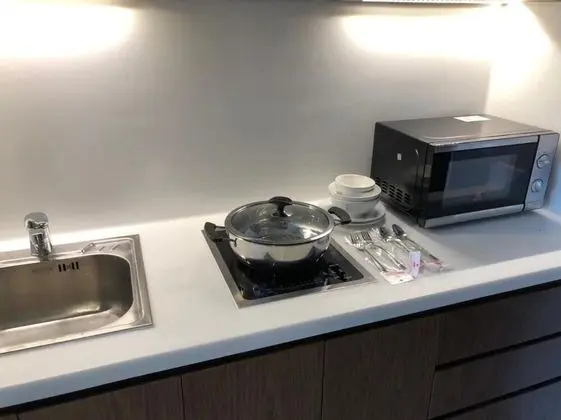 Deluxe Tek Büyük Yataklı Oda, Mutfak, Okyanus Manzaralı