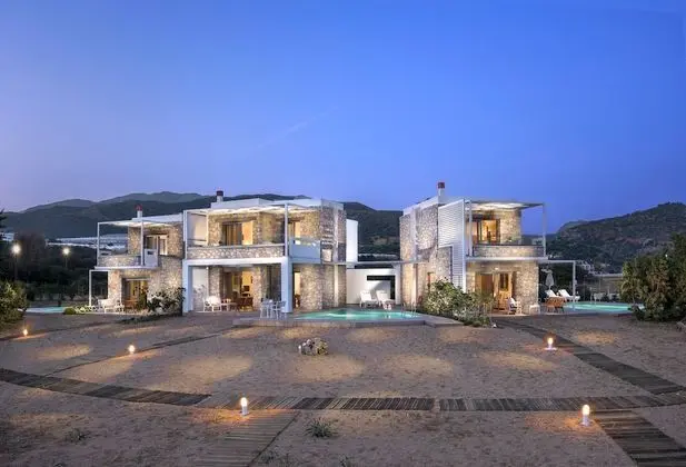 Luxury Villa, 1 Yatak Odası, Kişiye Özel Havuzlu, Plaj Kenarı (Ammos)