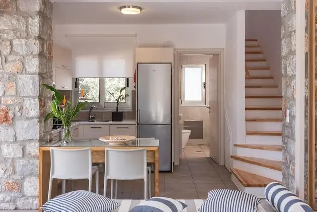 Luxury Villa, 1 Yatak Odası, Kişiye Özel Havuzlu, Plaj Kenarı (Ammos)