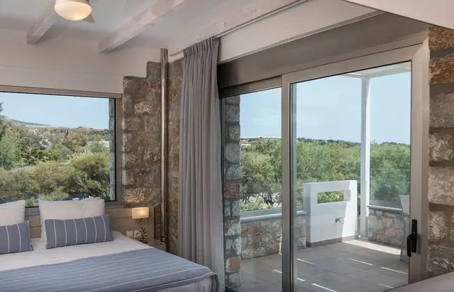 Luxury Villa, 1 Yatak Odası, Kişiye Özel Havuzlu, Plaj Kenarı (Ammos)