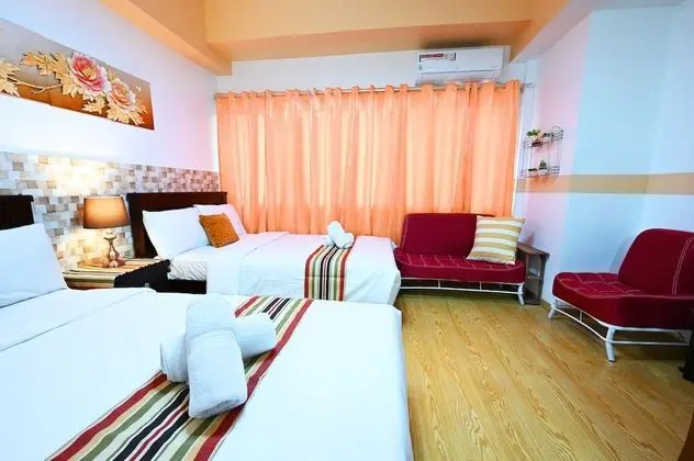 Deluxe Dört Kişilik Oda, 2 Çift Kişilik Yatak, Mutfak, Avlu Manzaralı
