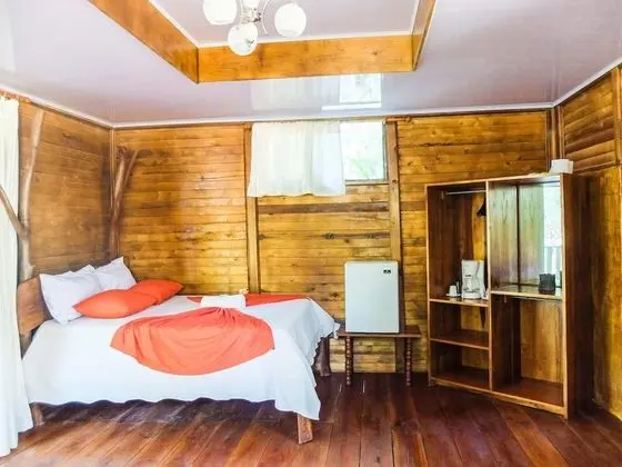 Deluxe Kulübe, 2 Çift Kişilik Yatak, Nehir Manzaralı