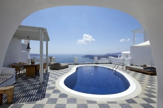 Villa, 1 Yatak Odası, Deniz Manzaralı (Erotas - Private Heated Pool)