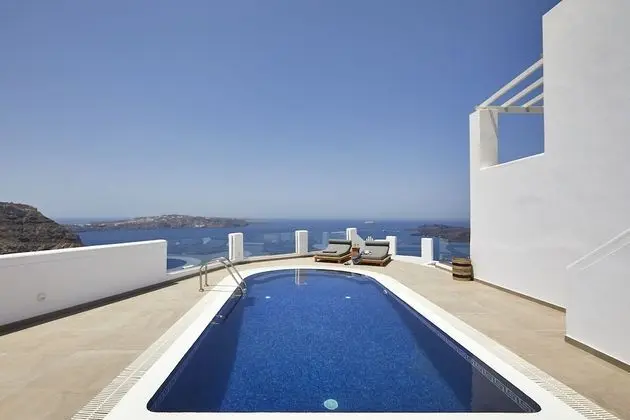 Villa, Birden Çok Yatak, Deniz Manzaralı (Ianthi - Private Heated Pool)