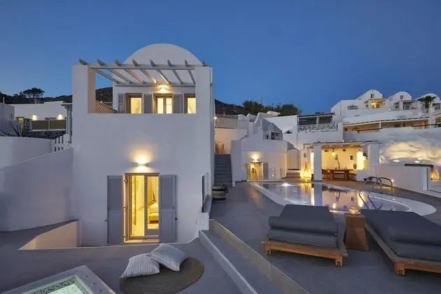 Villa, Birden Çok Yatak, Deniz Manzaralı (Ianthi - Private Heated Pool)