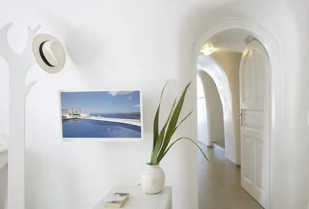 Honeymoon Villa, 1 Büyük (Queen) Boy Yatak, Deniz Manzaralı (Private Heated Pool)