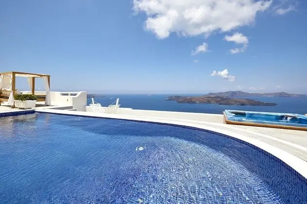 Honeymoon Villa, 1 Büyük (Queen) Boy Yatak, Deniz Manzaralı (Private Heated Pool)