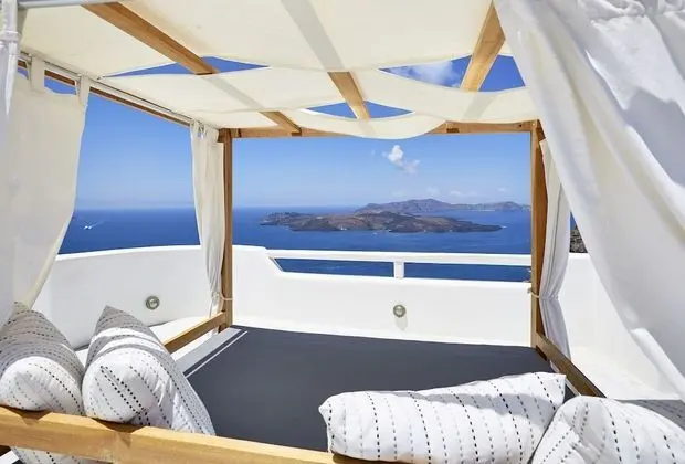 Honeymoon Villa, 1 Büyük (Queen) Boy Yatak, Deniz Manzaralı (Private Heated Pool)