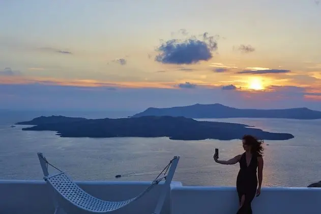 Honeymoon Villa, 1 Büyük (Queen) Boy Yatak, Deniz Manzaralı (Private Heated Pool)