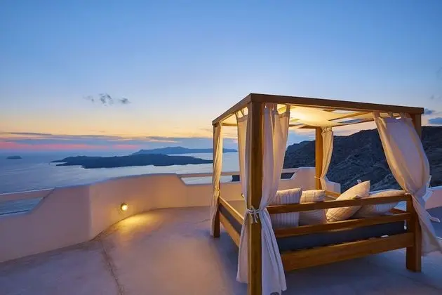 Honeymoon Villa, 1 Büyük (Queen) Boy Yatak, Deniz Manzaralı (Private Heated Pool)