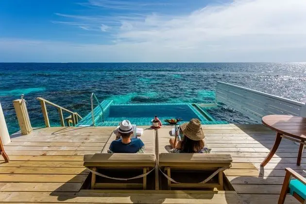 Club Villa, Deniz Üstü (Sunset, Pool)