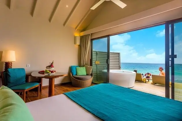 Deluxe Villa, 1 En Büyük (King) Boy Yatak, Deniz Üstü (Spa)