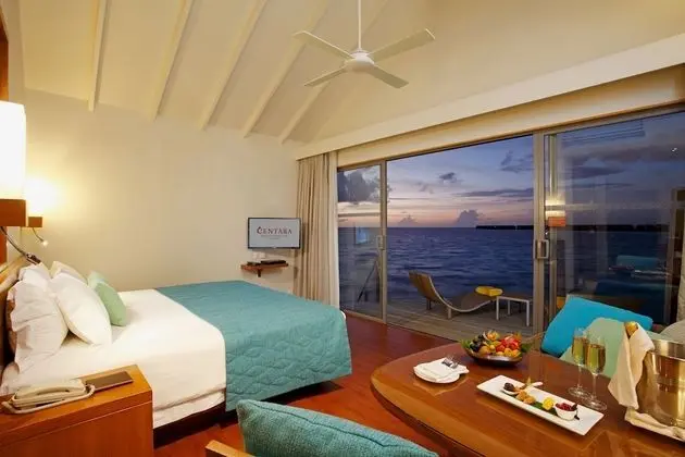 Deluxe Villa, 1 En Büyük (King) Boy Yatak, Deniz Üstü (Sunset)
