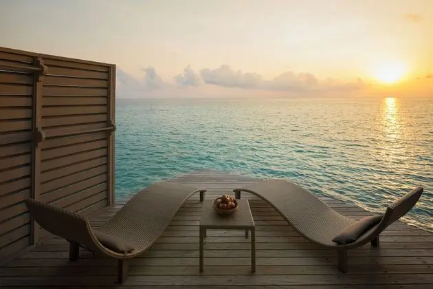 Deluxe Villa, 2 Tek Kişilik Yatak, Deniz Üstü (Sunset)