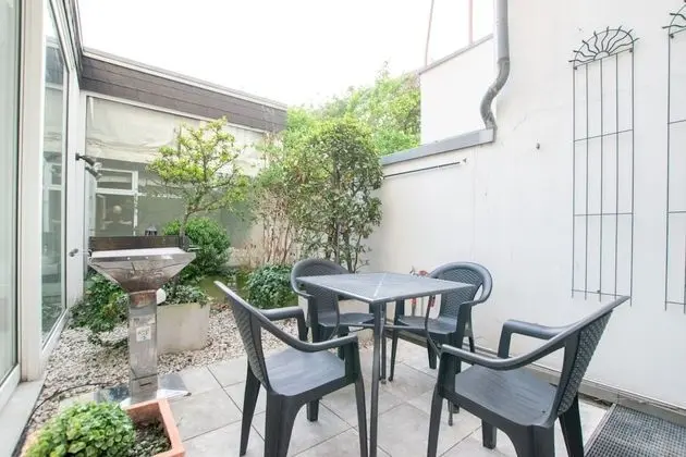 City Apart Daire, 4 Yatak Odası, Bahçe Manzaralı, Köşe (incl. cleaning fee €59)