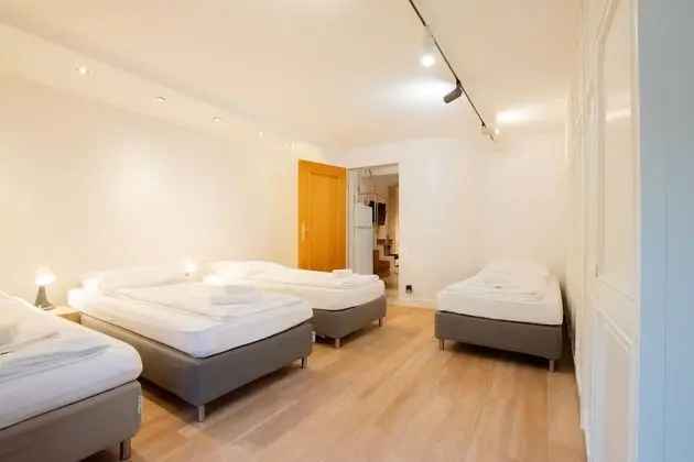 Deluxe Apart Daire, 2 Yatak Odası, Bahçe Manzaralı, Köşe (incl. end cleaning fee €59)
