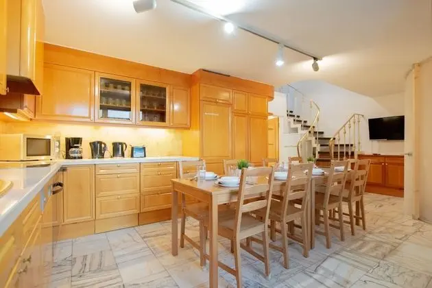 Deluxe Apart Daire, 2 Yatak Odası, Bahçe Manzaralı, Köşe (incl. end cleaning fee €59)